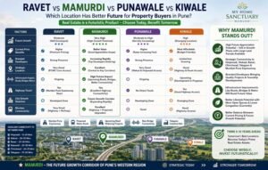 Mamurdi vs Ravet vs Punawale vs Kiwale