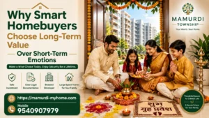 Choose long term value over short term emotions. Mamurdi Township