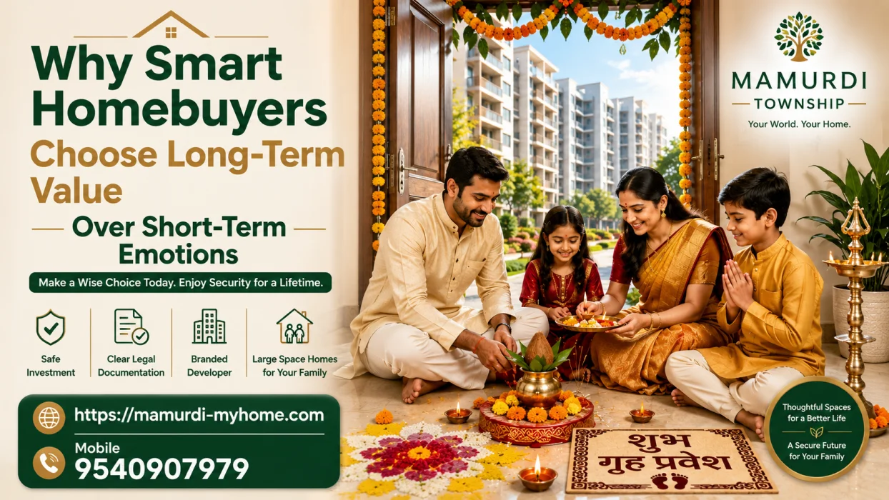 Choose long term value over short term emotions. Mamurdi Township